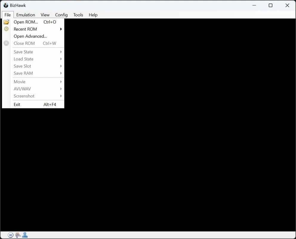 BizHawk Emulator Screenshot 1